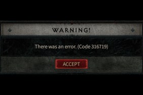 Diablo 4 Error code 316719