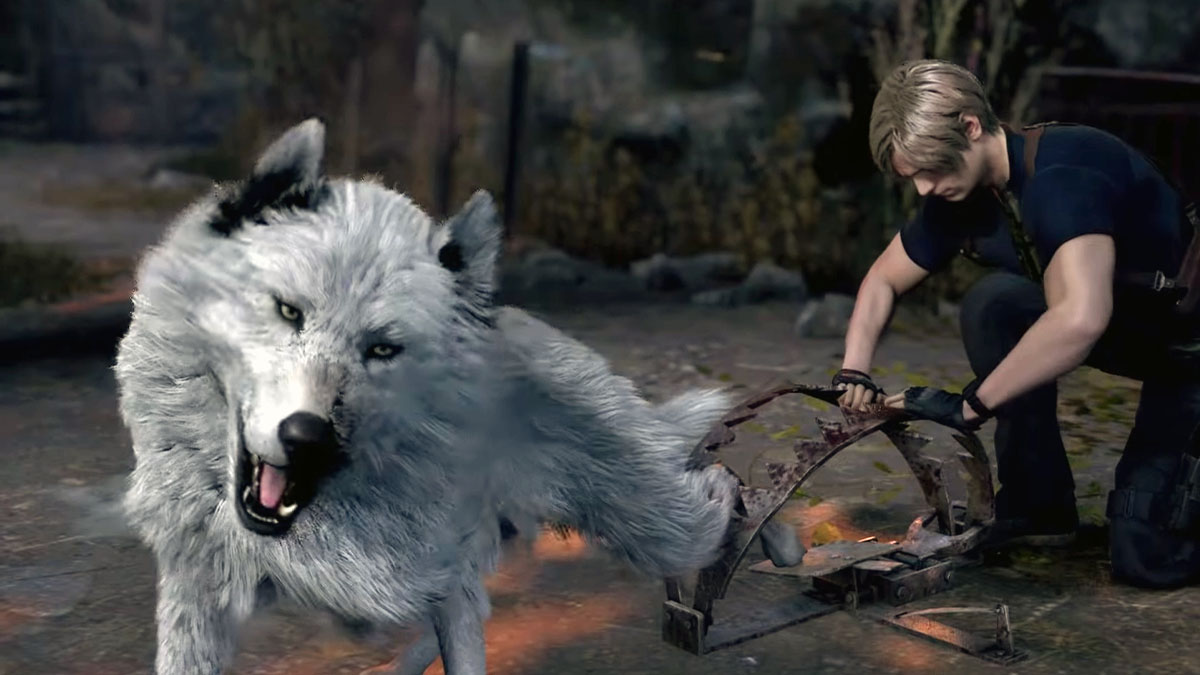 Resident Evil 4 Remake Save the Dog Can you help the wolf