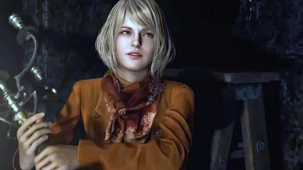 Resident Evil 4 remake Ashleys Ballistics Line