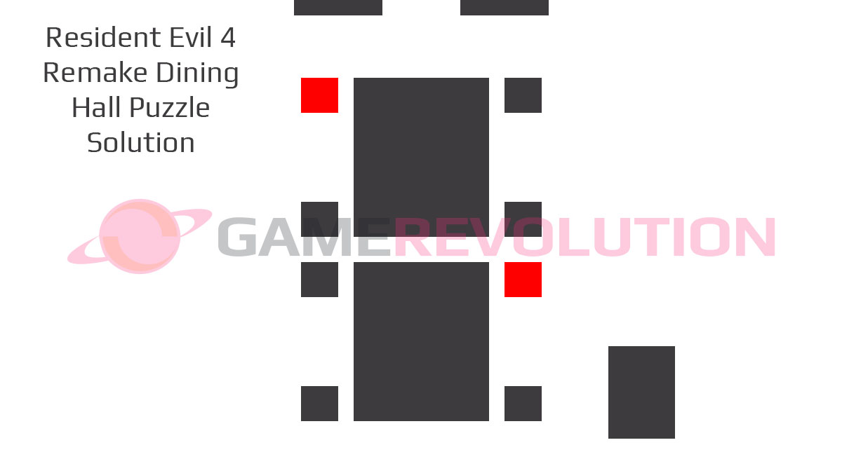 Resident Evil 4 Remake Dining Hall Puzzle Solution Which Seats to Set