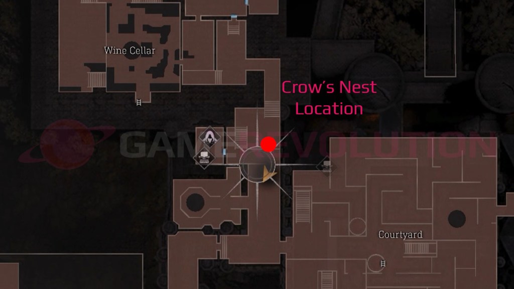 Resident Evil 4 remake Scratched Emerald Crows Nest Location Map