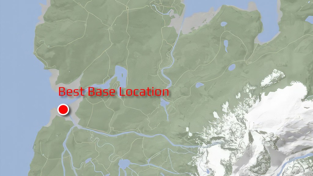 Sons of the Forest Best Base Location Map