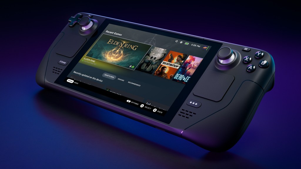 Steam Deck handheld console