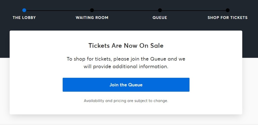 Ticketmaster join the queue not working fix error explained