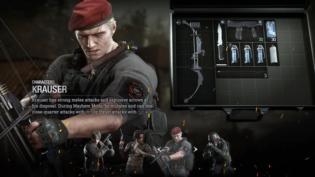 Resident Evil 4 Remake Mercenaries Krauser S++ Guide - GameRevolution
