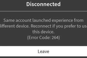 Roblox Error 264 fix