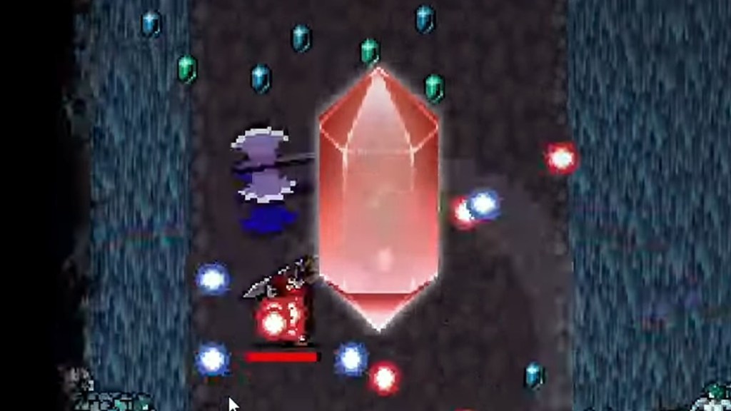 Vampire Survivors Break Seal of the Abyss Destroy Red Crystal