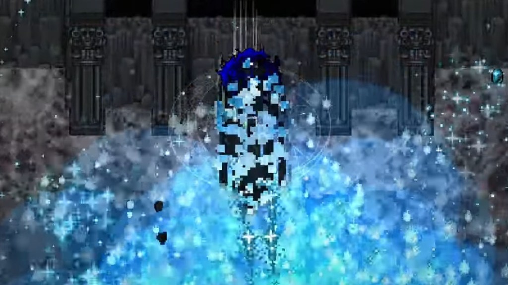 Vampire Survivors Shattered Blue Crystal