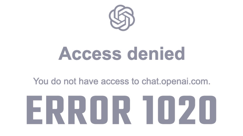 chatgpt access denied