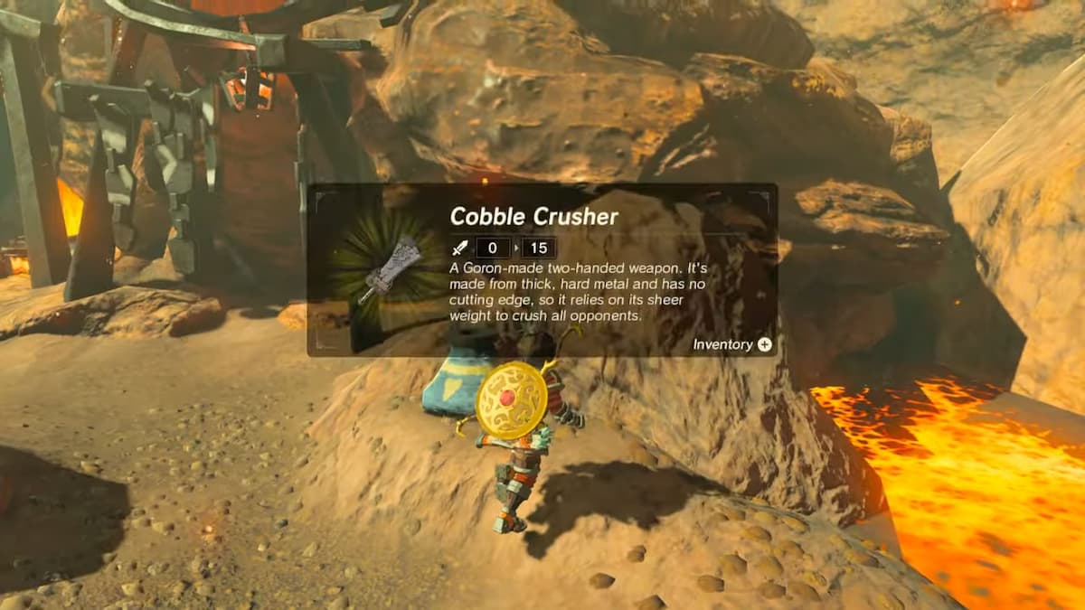 Where to Find Zelda Tears of the Kingdom Cobble Crusher Location