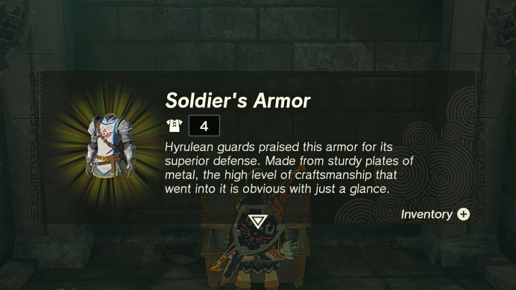 Zelda Tears of the King Soldiers Armor