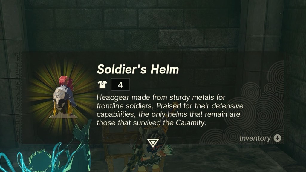 Zelda Tears of the King Soldiers Helm