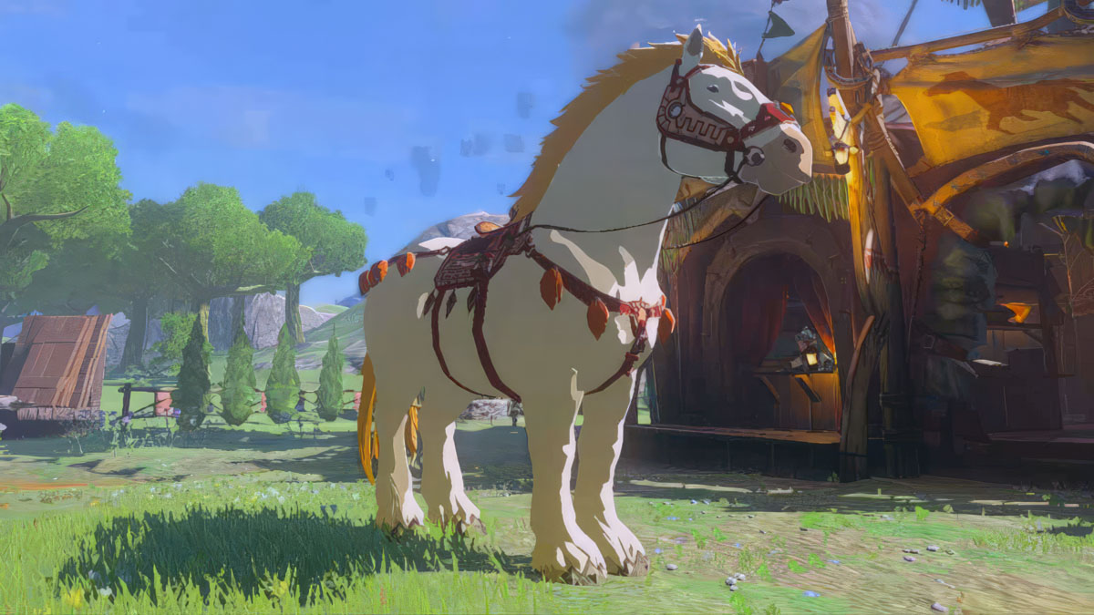 Zelda Tears of the Kingdom Giant Horse Location Can You Tame the Big
