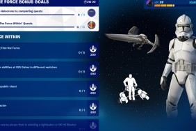 fortnite star wars 24.30 update weekly challenges quests find the force