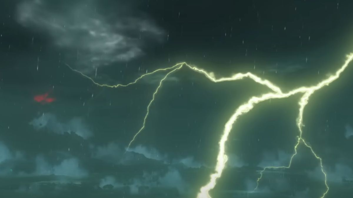 zelda breath of the wild keep getting struck by lightning