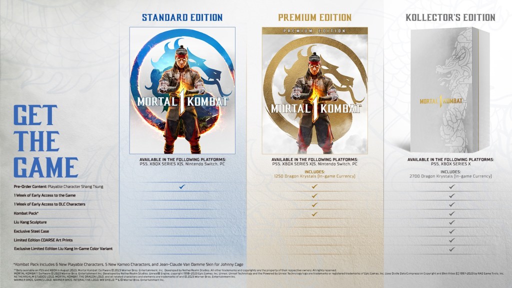 Mortal Kombat 1 Pre-Orders Go Live