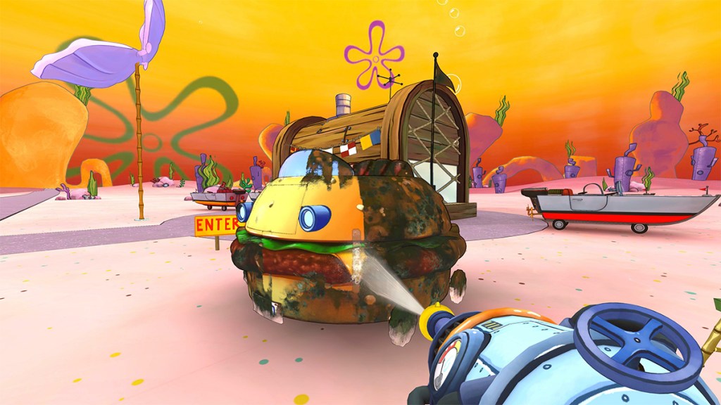 PowerWash Simulator SpongeBob DLC Adds Bikini Bottom