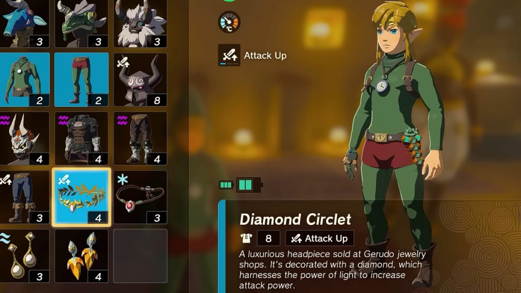 Zelda: Tears of the Kingdom Diamond Circlet Location