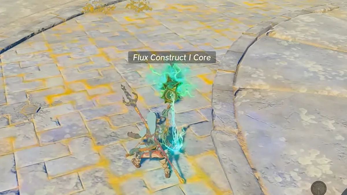 Zelda Tears of the Kingdom Flux Construct 1 Core How to Use Item