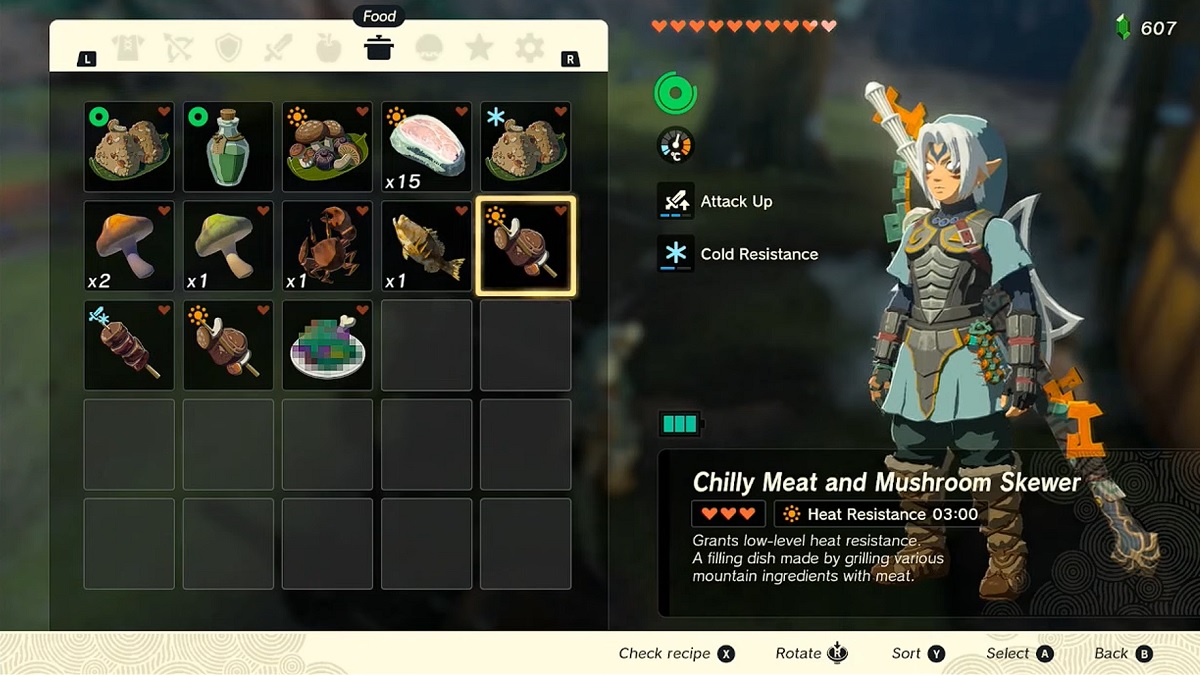 How to Make the Best Recipes - The Legend of Zelda: Breath of the