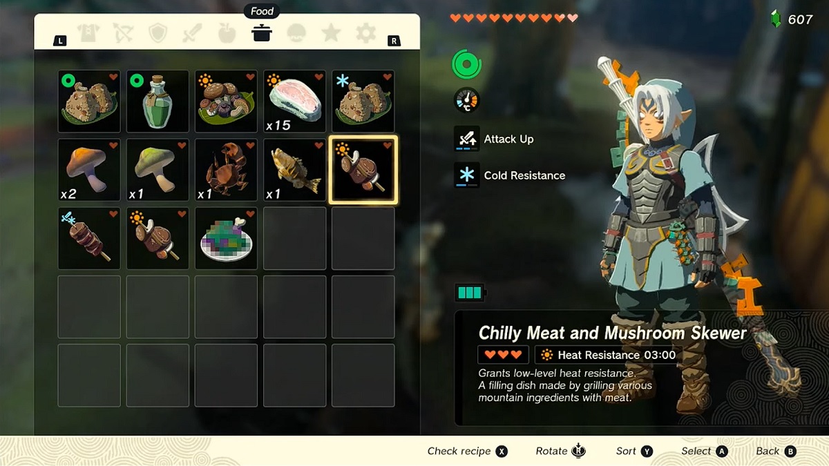 Zelda: Breath of the Wild': the 10 Best Recipes