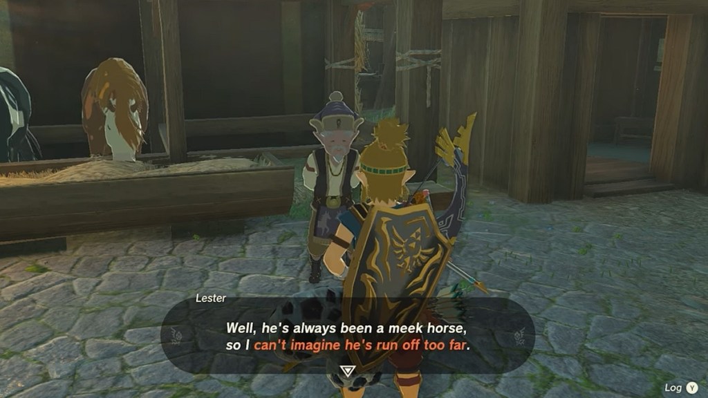 Zelda: Tears of the Kingdom Spotting Spot Horse Location