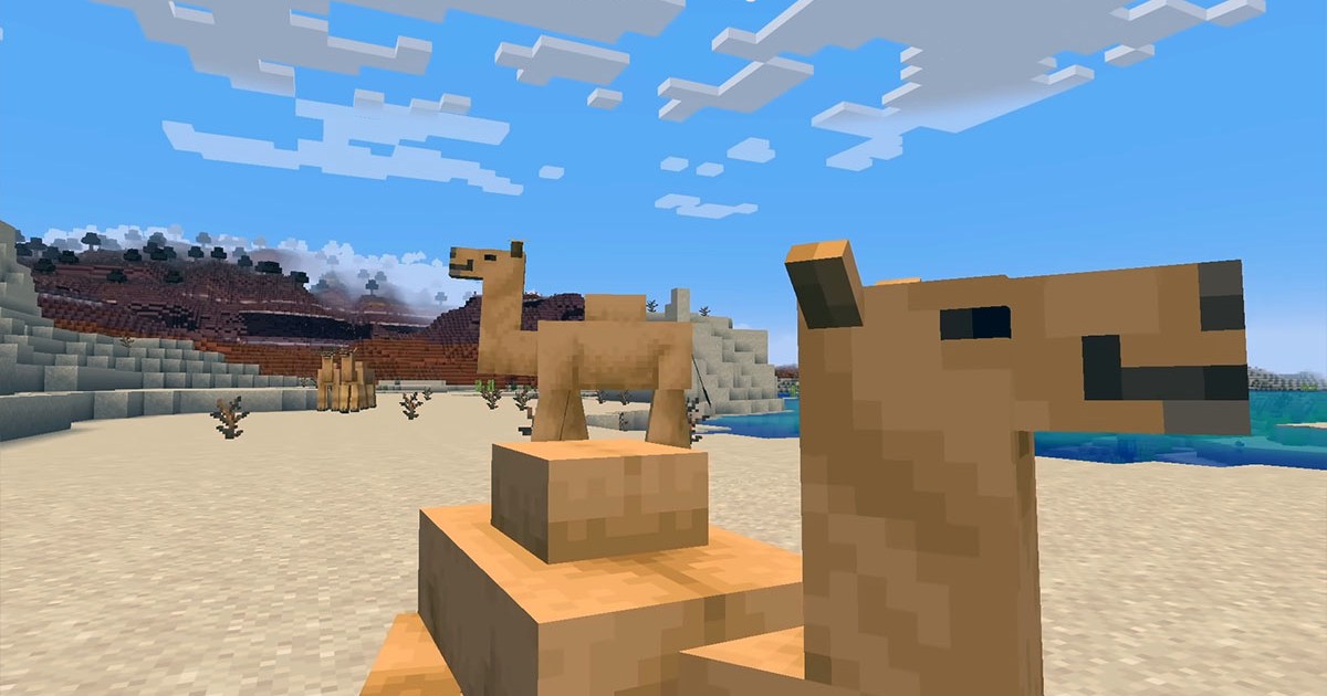 Minecraft's big 2023 update includes camels