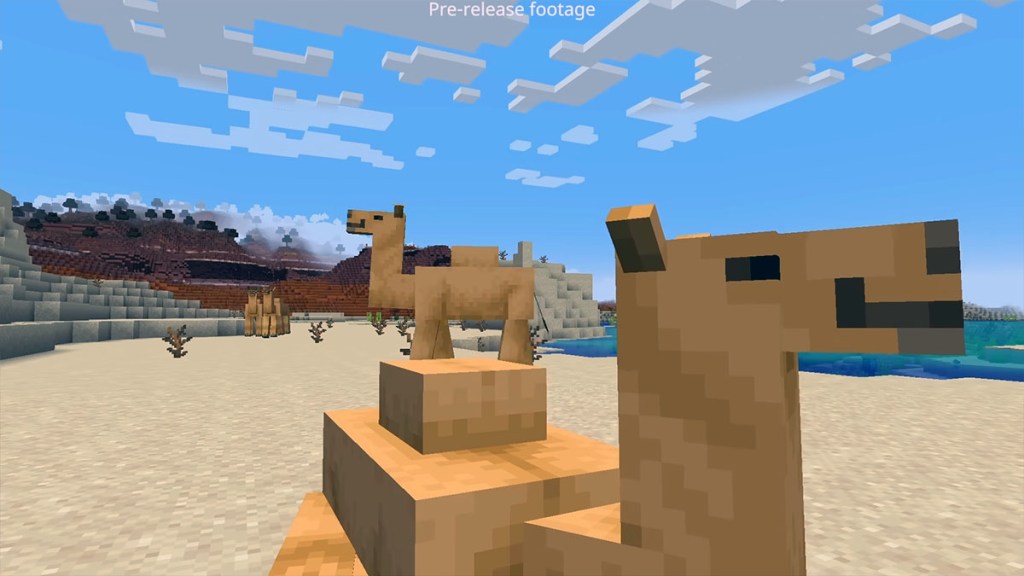 Minecraft Camels Location Tame Ride Breed