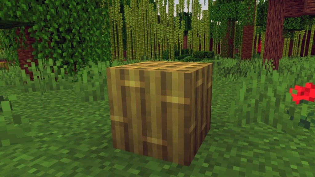 Minecraft bamboo blocks