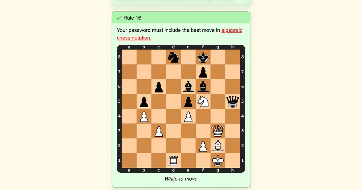 Chess Notation –