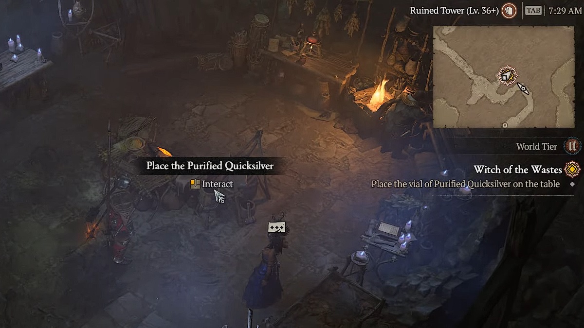 Diablo 4 Witch Water Diablo 4 Purified Quicksilver Bug: How to Fix Witch of the Wastes Quest Glitch - GameRevolution