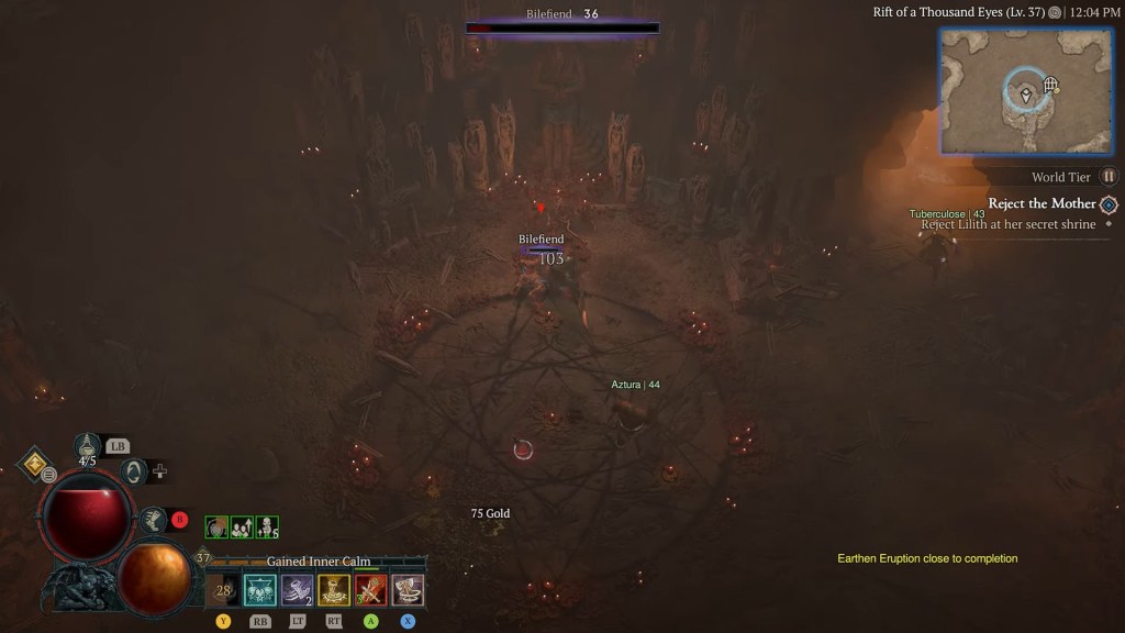 Diablo 4 Reject the Mother Bug Quest Red Wall Glitch
