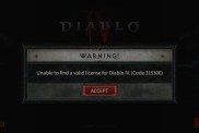 Diablo 4 Unable to Find a Valid License Error 315306 Fix