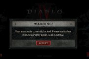 Diablo 4 "Your Account Is Currently Locked" Error Code 395002 Fix