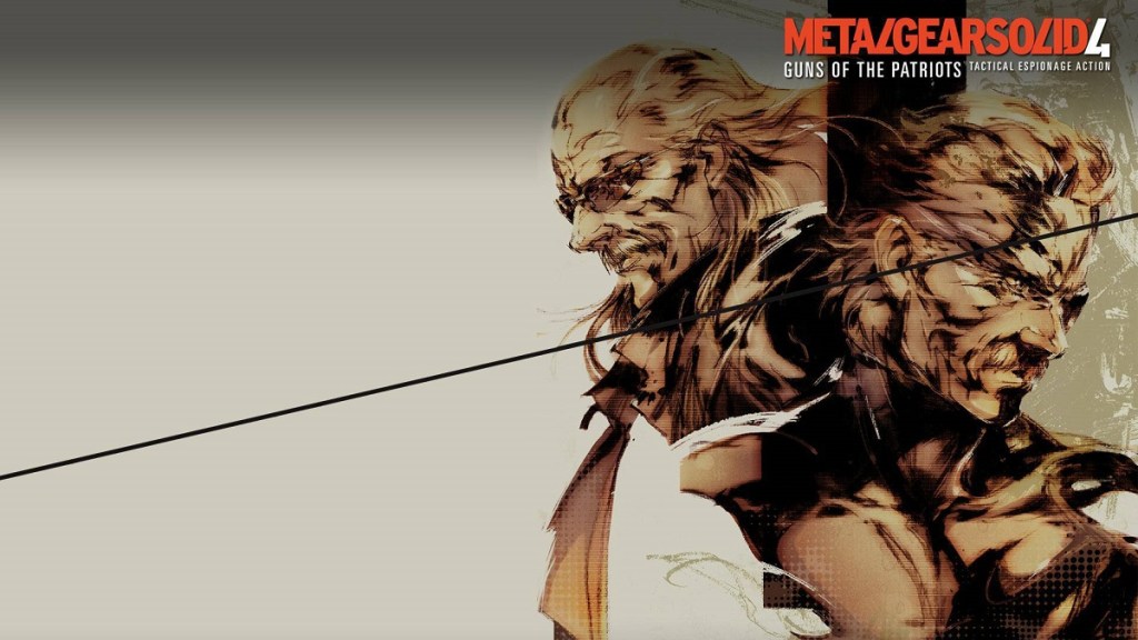 Metal Gear Solid 4: Guns of the Patriot: cover art.