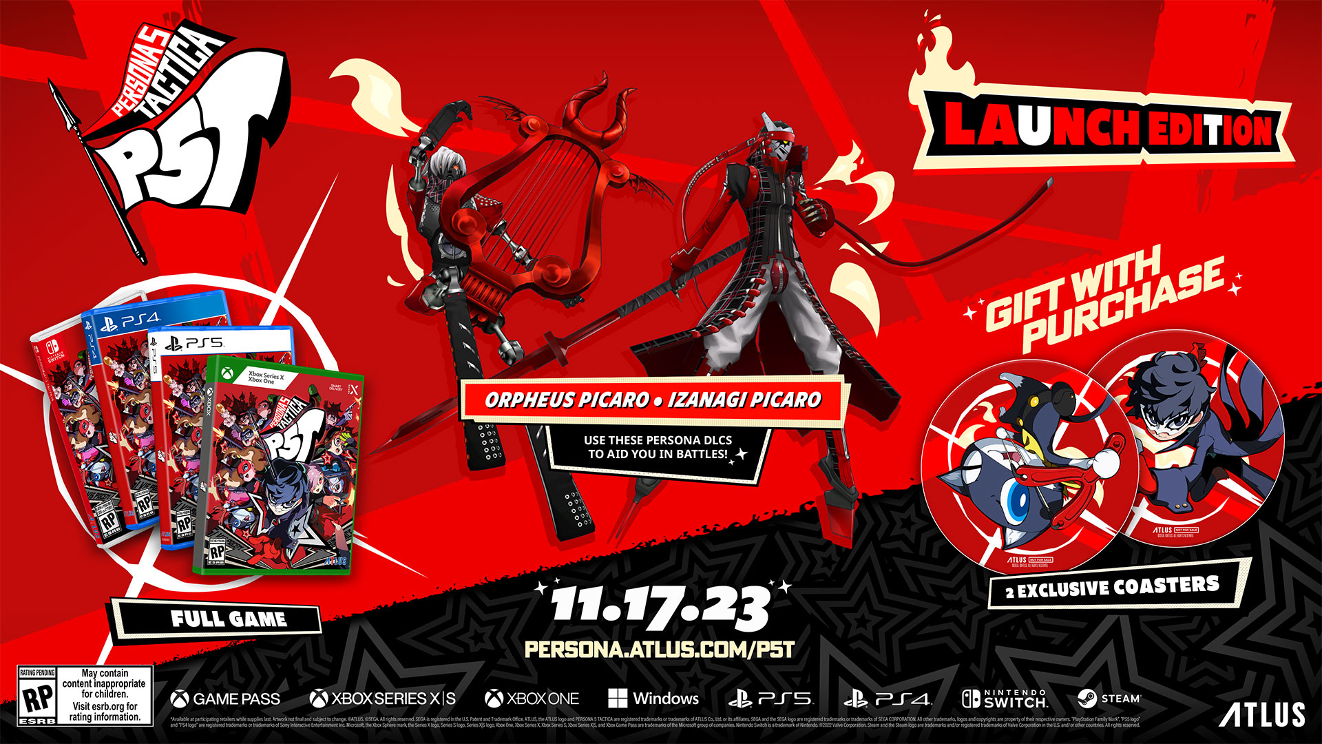 Persona 5 Tactica: Repaint Your Heart Challenge Pack for Nintendo Switch -  Nintendo Official Site