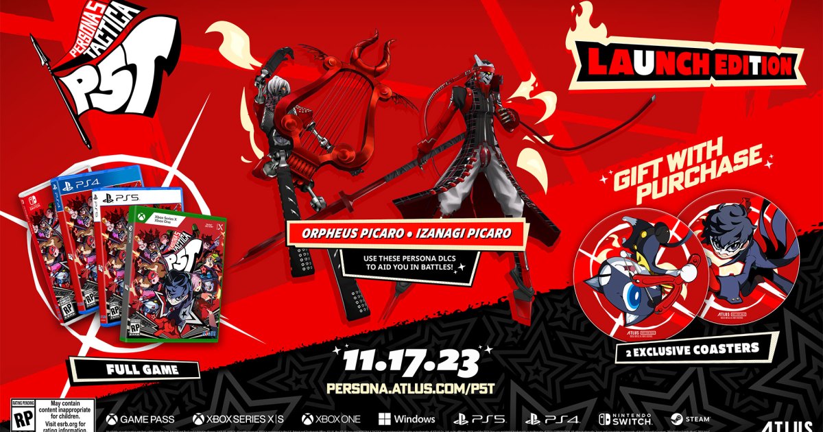 How to PreOrder Persona 5 Tactica and What Is The Bonus? GameRevolution