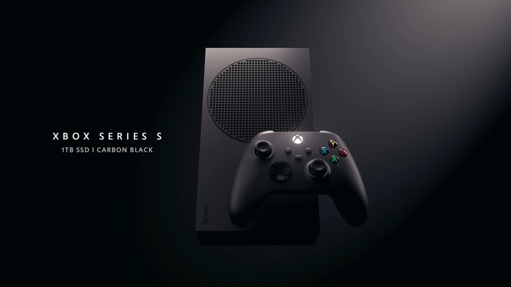 Xbox Series S Carbon Black Pre-Order Preorder Details