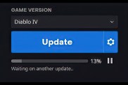 Diablo 4 Waiting on Another Update Error