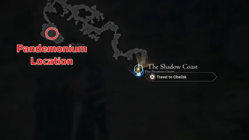 Final Fantasy 16 Pandemonium Location Map