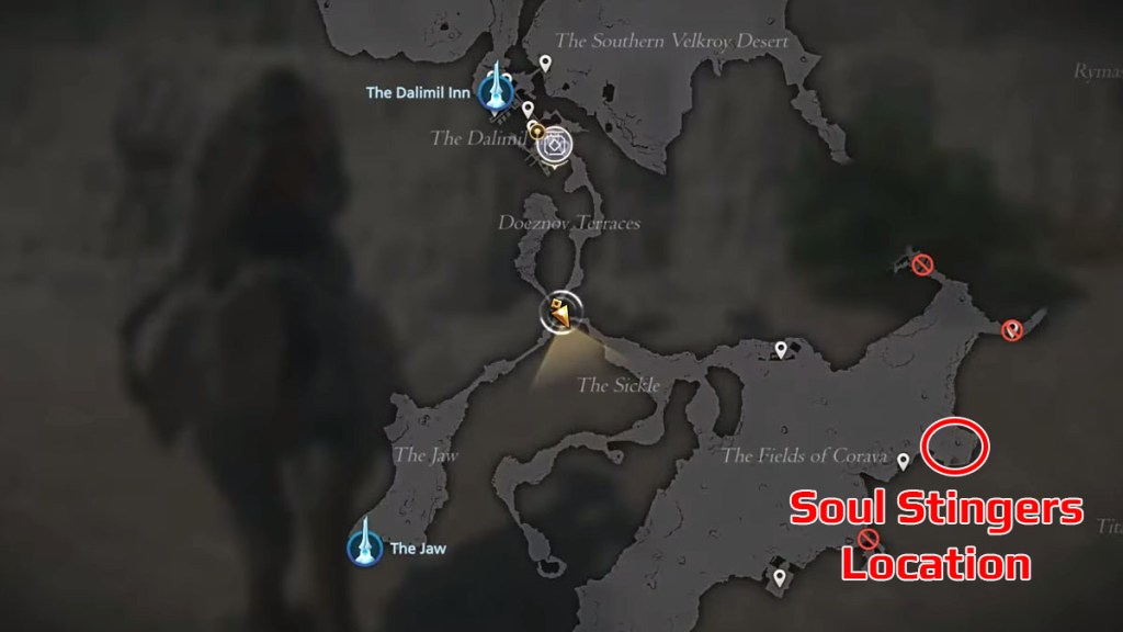 Final Fantasy 16 Soul Stingers Location Map