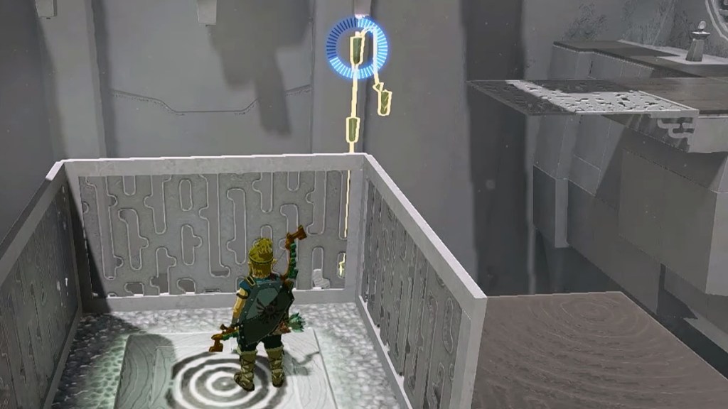 Zelda Tears of the Kingdom Karahatag Shrine Puzzle Torches