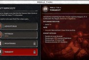 Diablo 4 World Tier Level Requirements 3 4