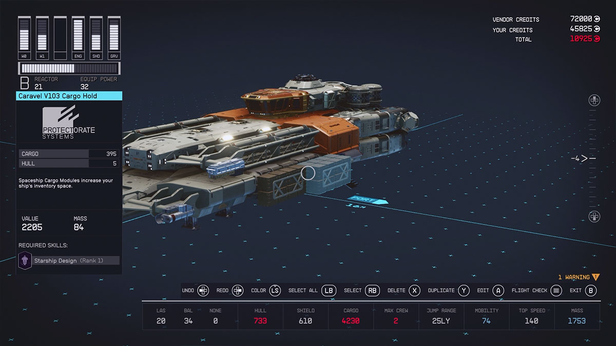 Starfield Expand Cargo Hold: How to Get Larger Ship Inventory Space ...