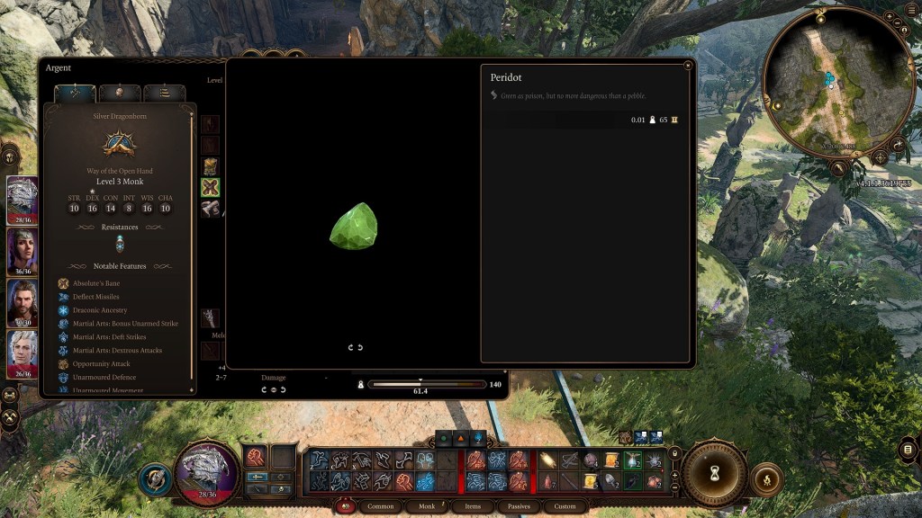 Baldur's Gate 3 Gems Selling Jewelry Gemstones Jewels