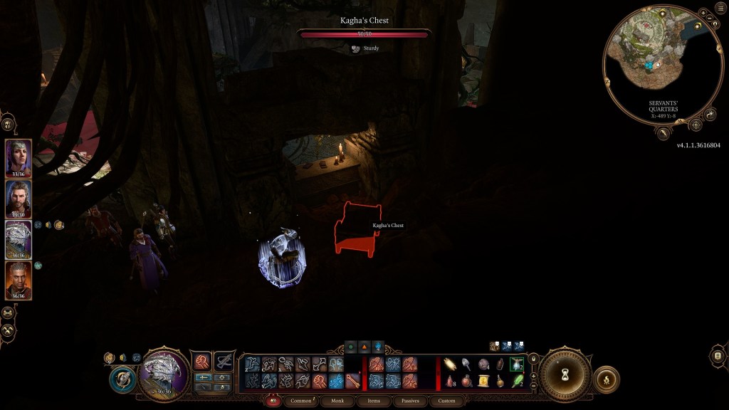 Baldur's Gate 3 Investigate Kagha Quest Find Evidence Chest