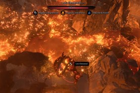 Baldur's Gate 3 Lava Elemental Healing Fight BG3