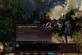 Baldur's Gate 3 Non-Lethal Attacks Not Working Bug Fix Glitch Toggle BG3