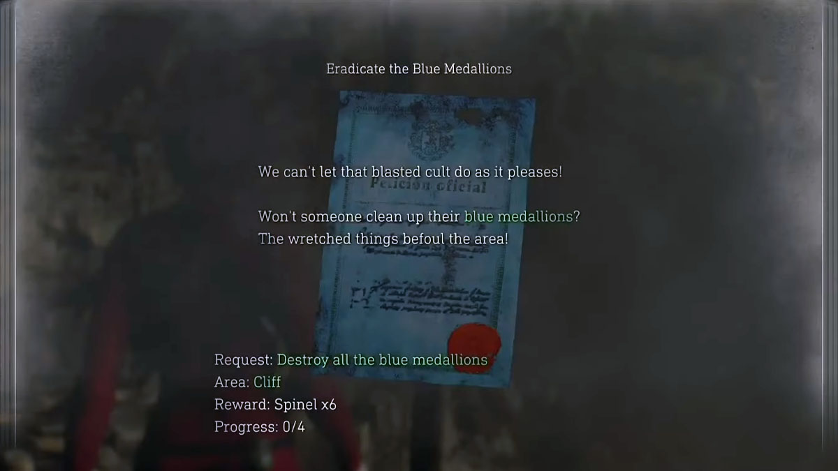 RE4 Remake Separate Ways Cliff Blue Medallion Locations GameRevolution