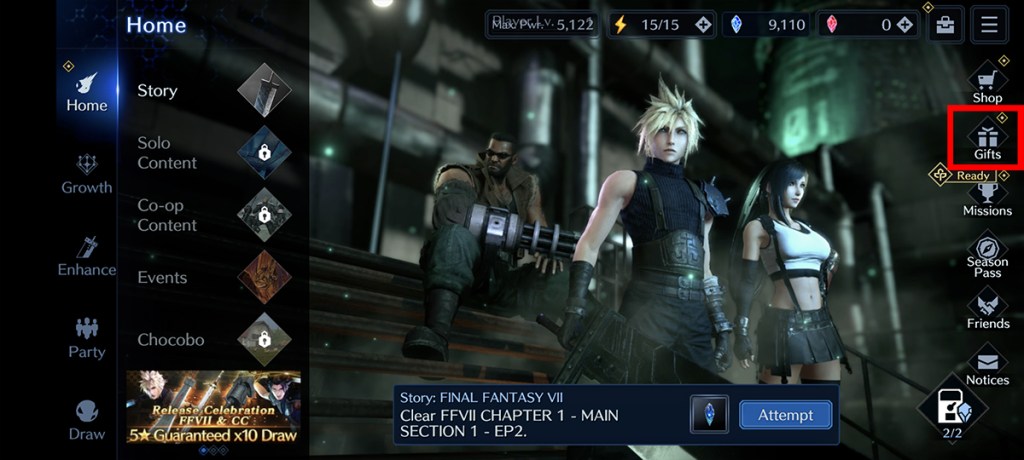 Final Fantasy 7 Ever Crisis PC Guide: How to Play it On PC